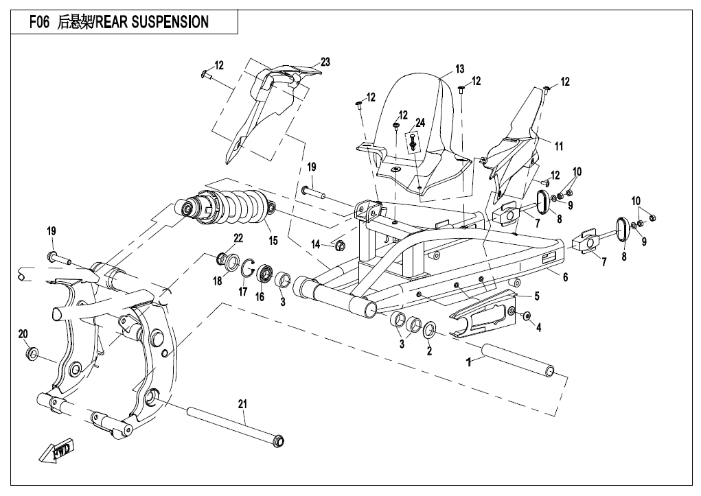 后悬架 REAR SUSPENSION