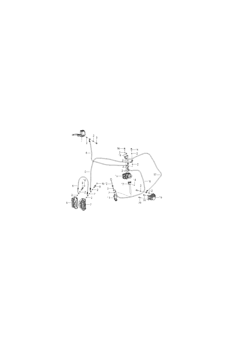 前液刹 FRONT DISK BRAKE ASSY.