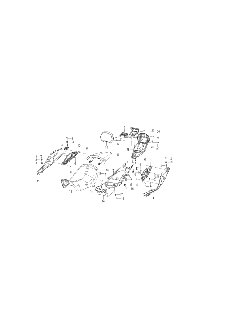 护板 FEAME COVER ASSY.