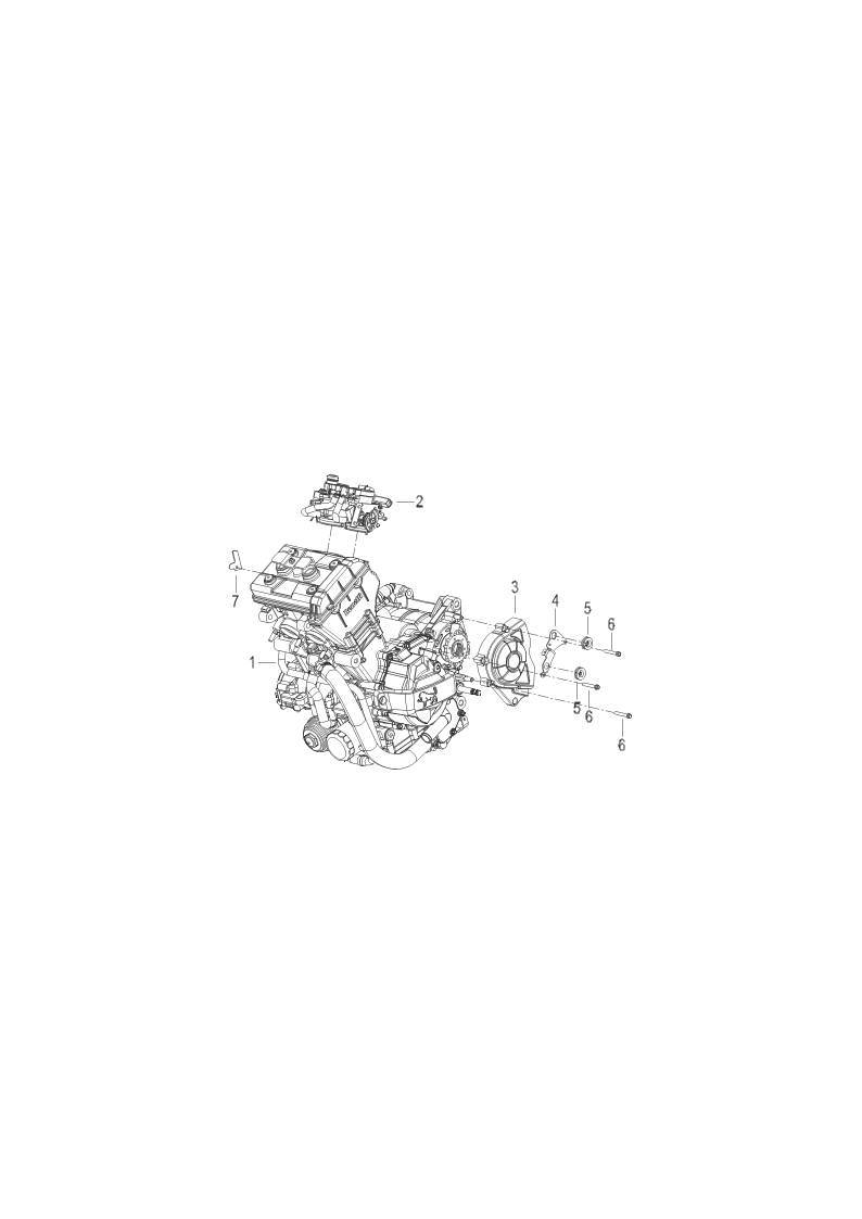 发动机 ENGINE ASSY.