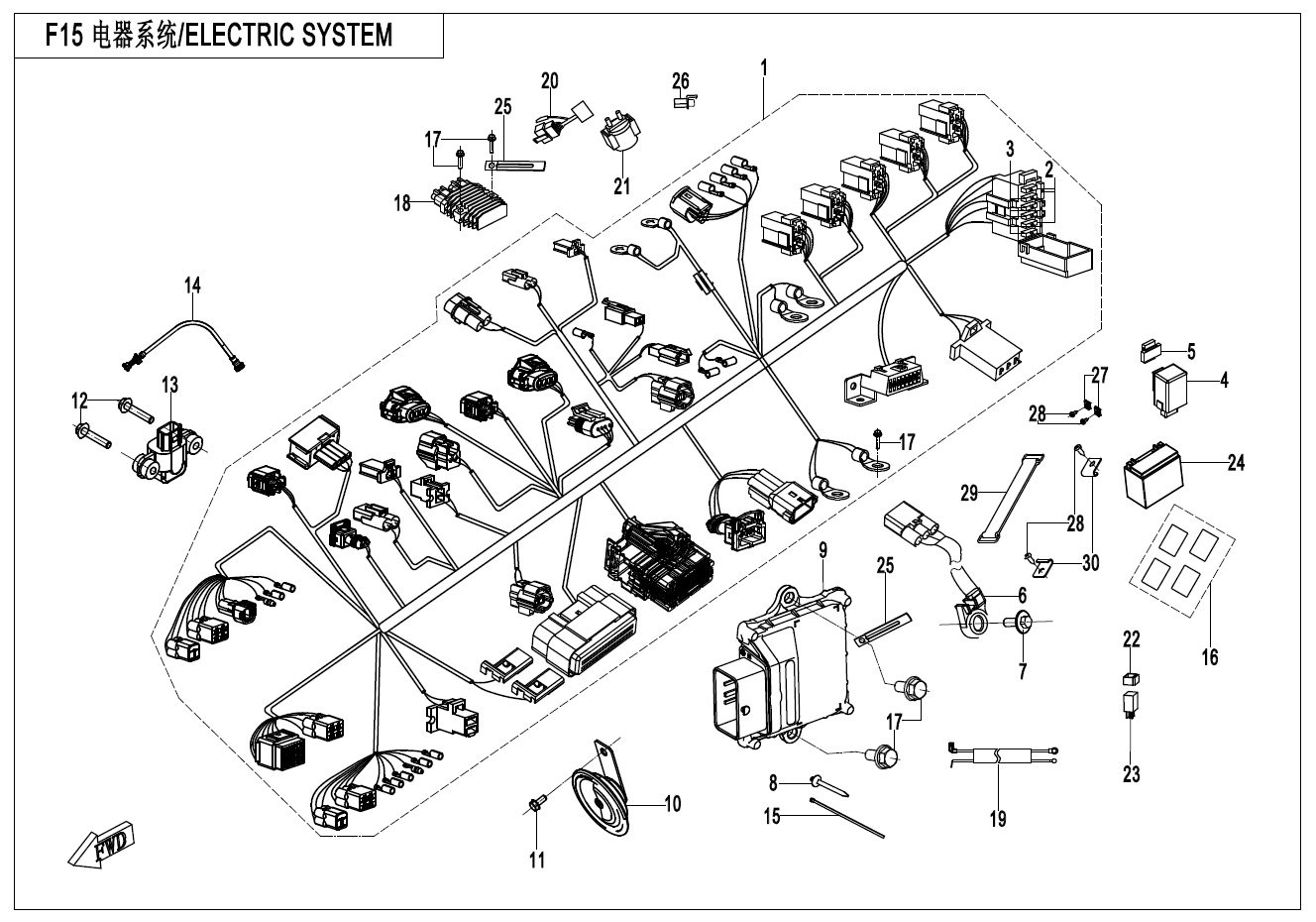 电器系统     ELECTRIC SYSTEM