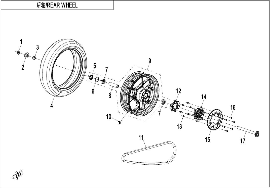 REAR WHEEL