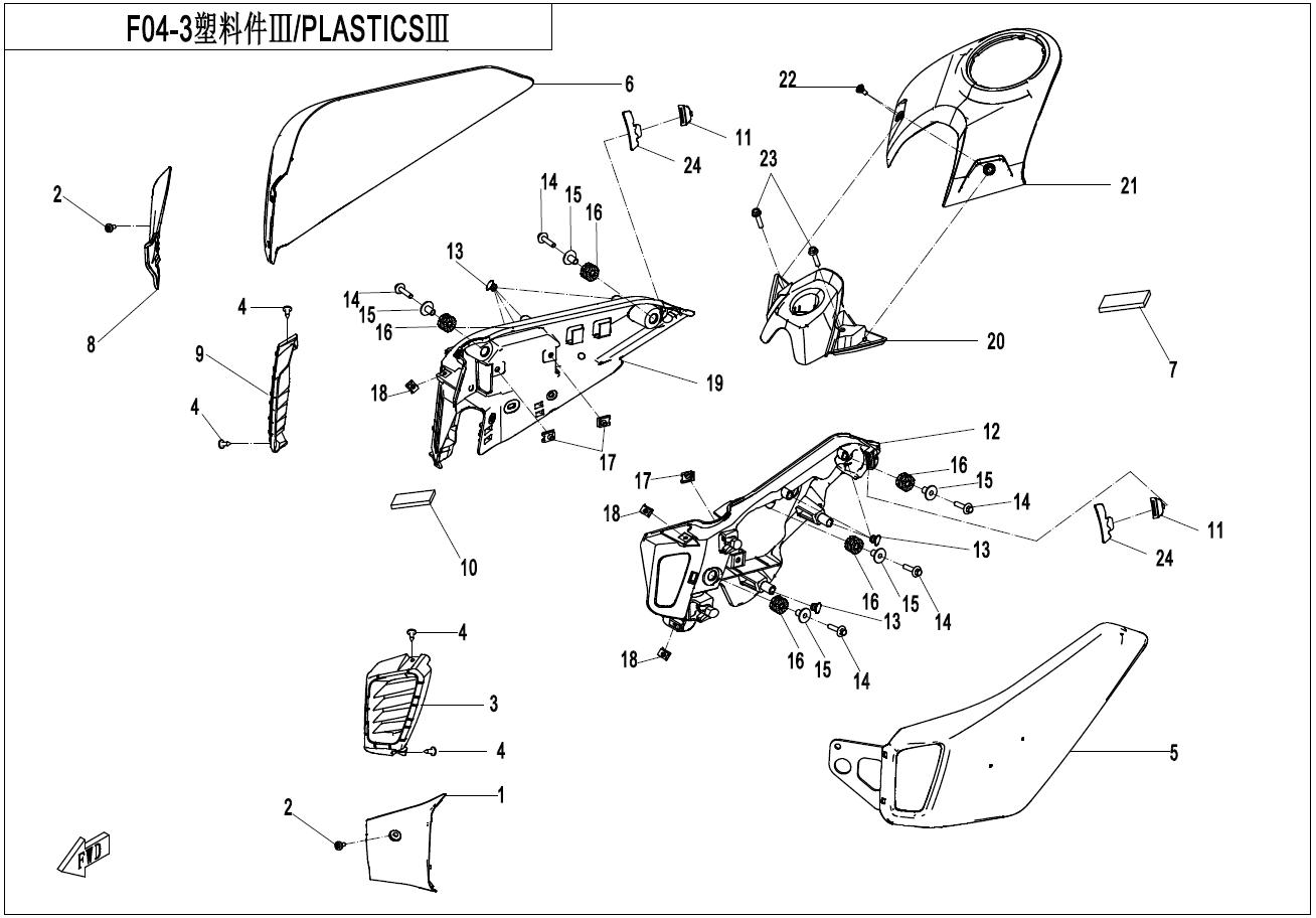 2021 CF MOTO 700CL-X HERITAGE PLASTICS3