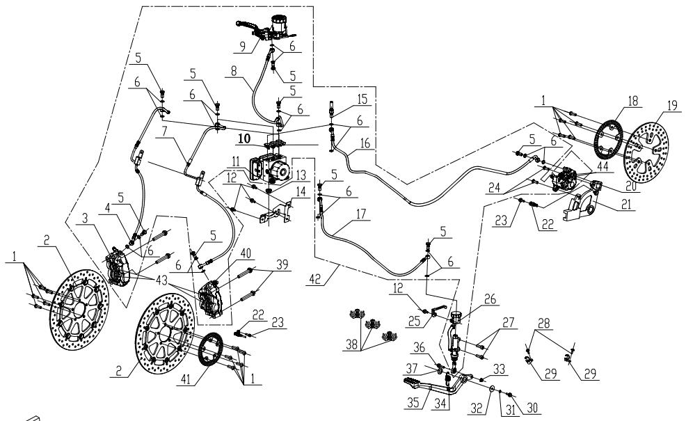BRAKE ASSY