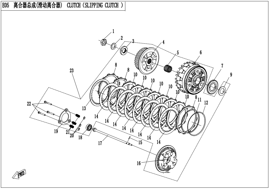 CLUTCH(SLIPPING CLUTCH)