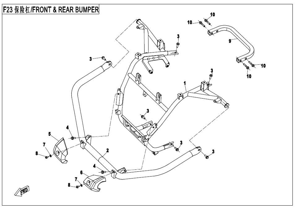 FRONT & REAR BAMPER
