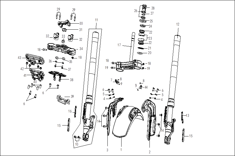 Front Fork Assy