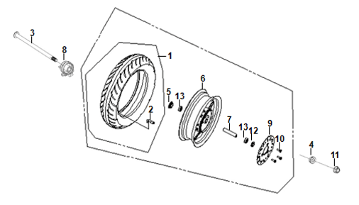 F09 - Front Wheel