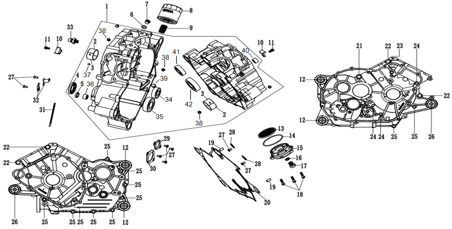 E20 - Crankcase