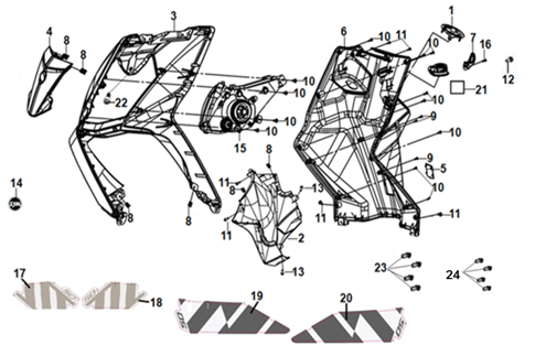 F05 FRONT COVER & FRONT INNER BOX