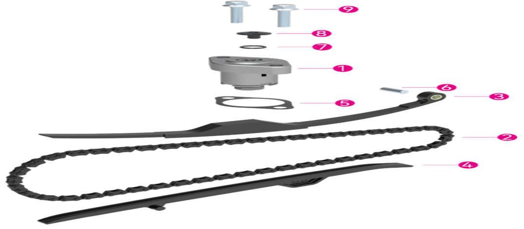 E04 - Cam Chain & Tensioner