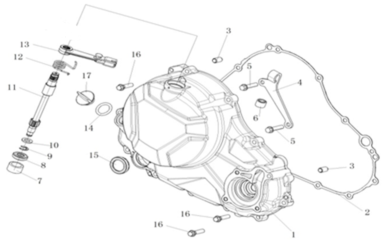Right Crankcase Cover