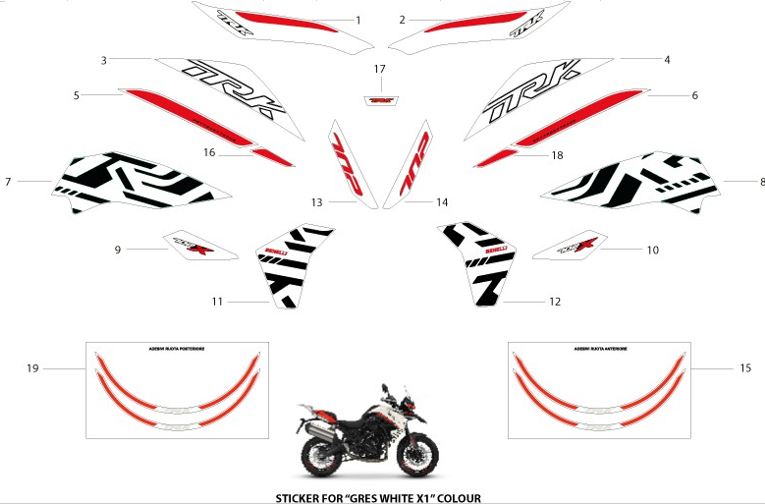T044 STICKS GRES WHITE X1