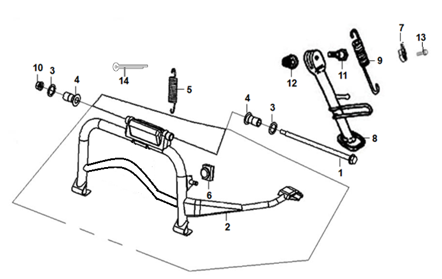 F15 - Main Stand & Side Stand