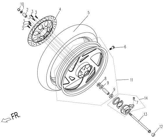 FRONT WHEEL