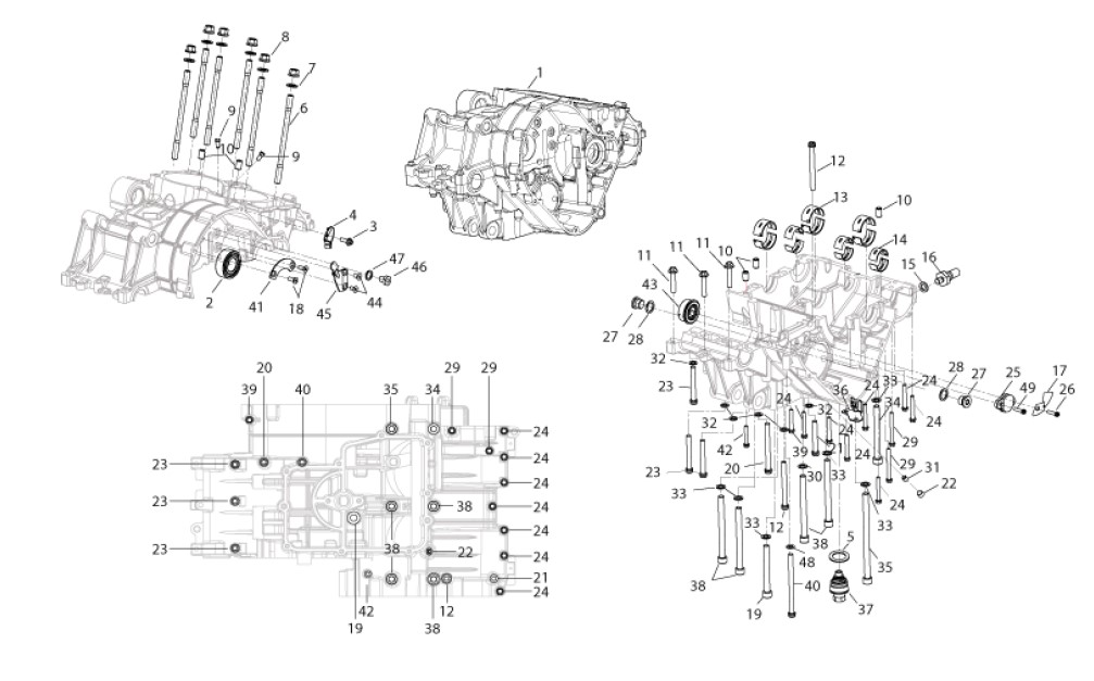 Half Crankcases