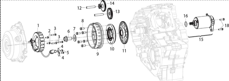 E13 - STARTMOTOR&MAGNETO