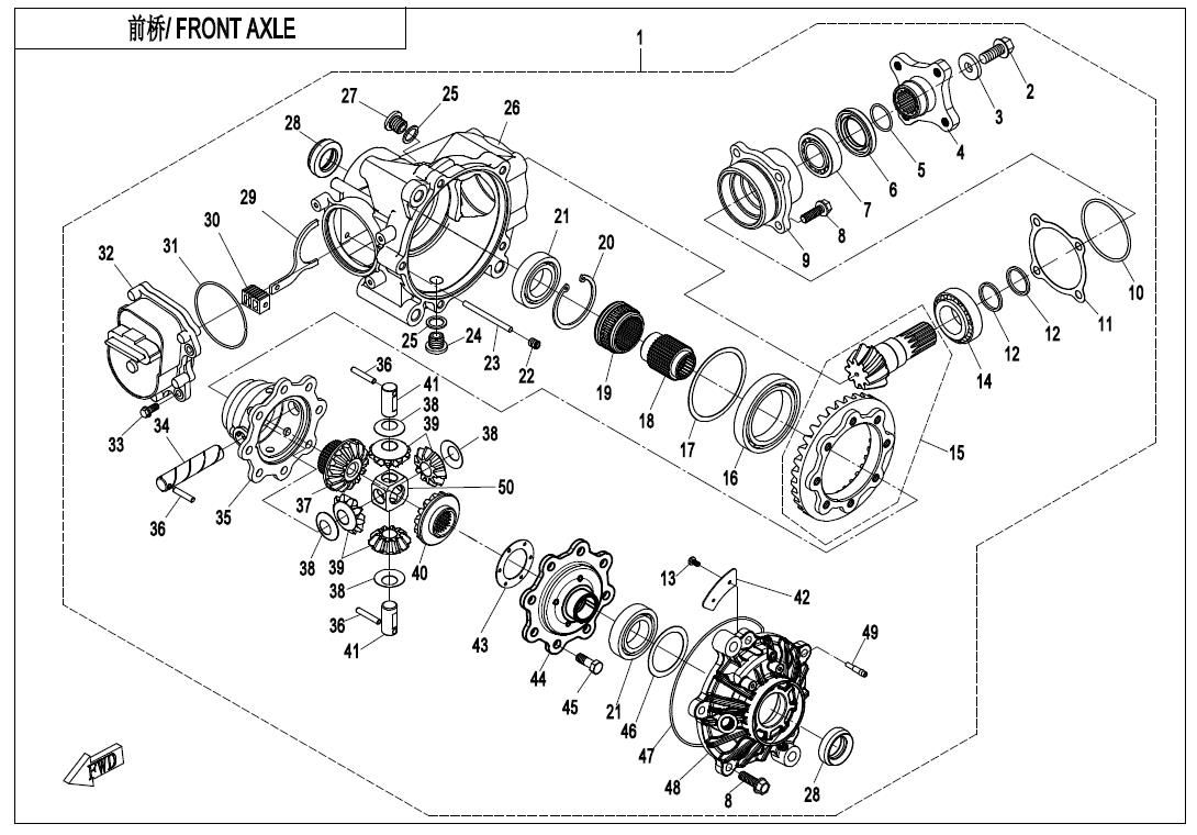 FRONT AXLE