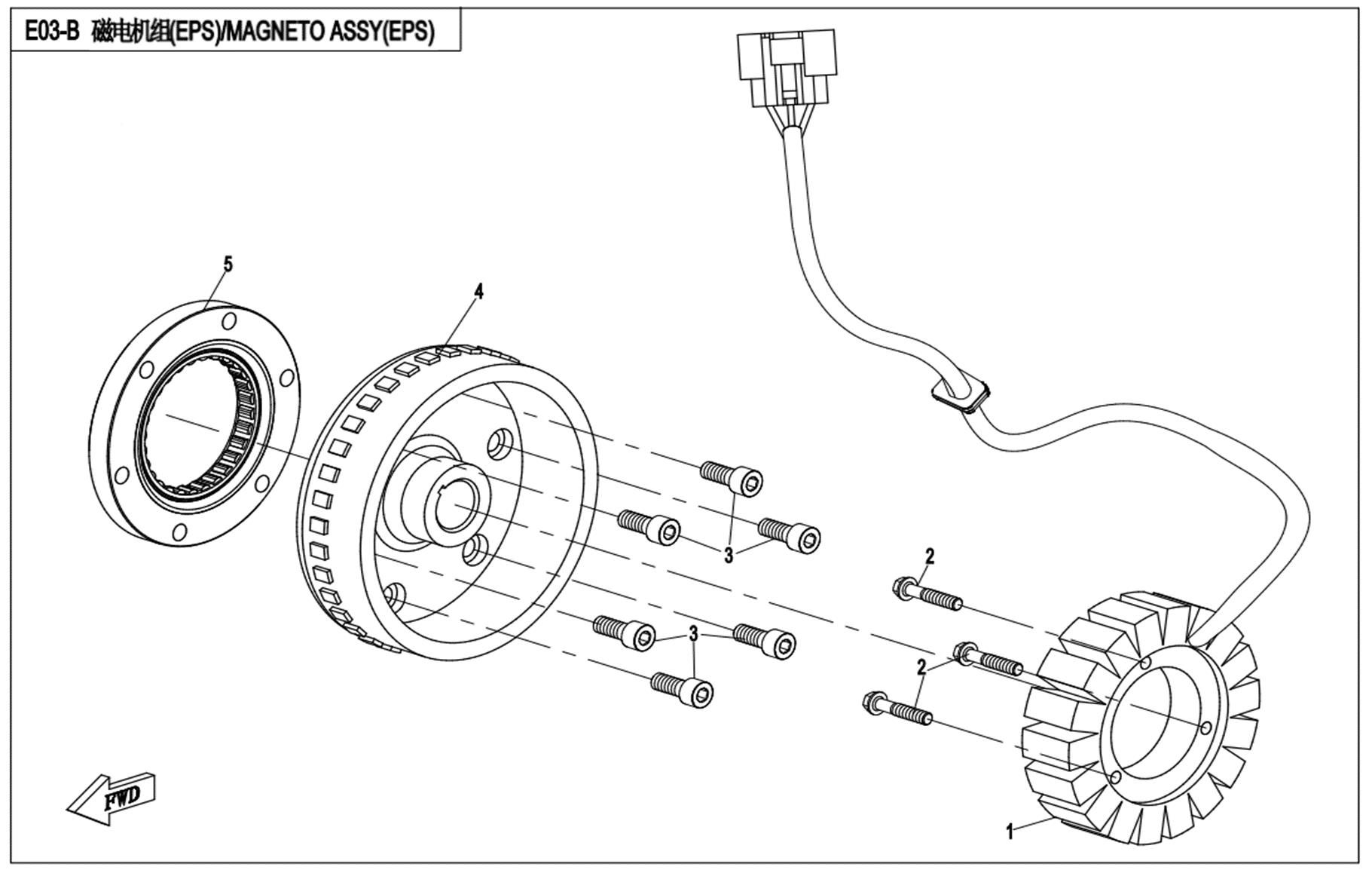 MAGNETO ASSY.(EPS)