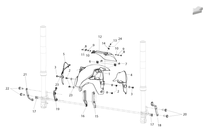 T028 - Front Mudguard