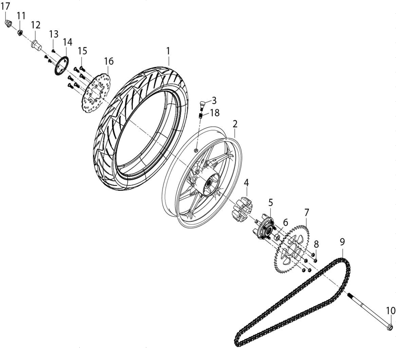 F09 - Rear Wheel