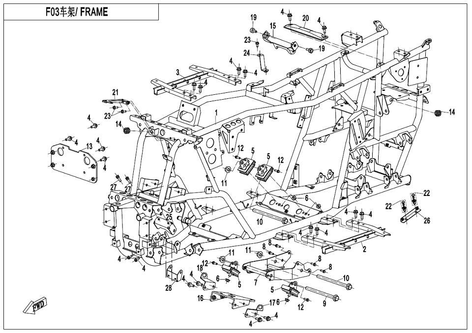 FRAME ASSY