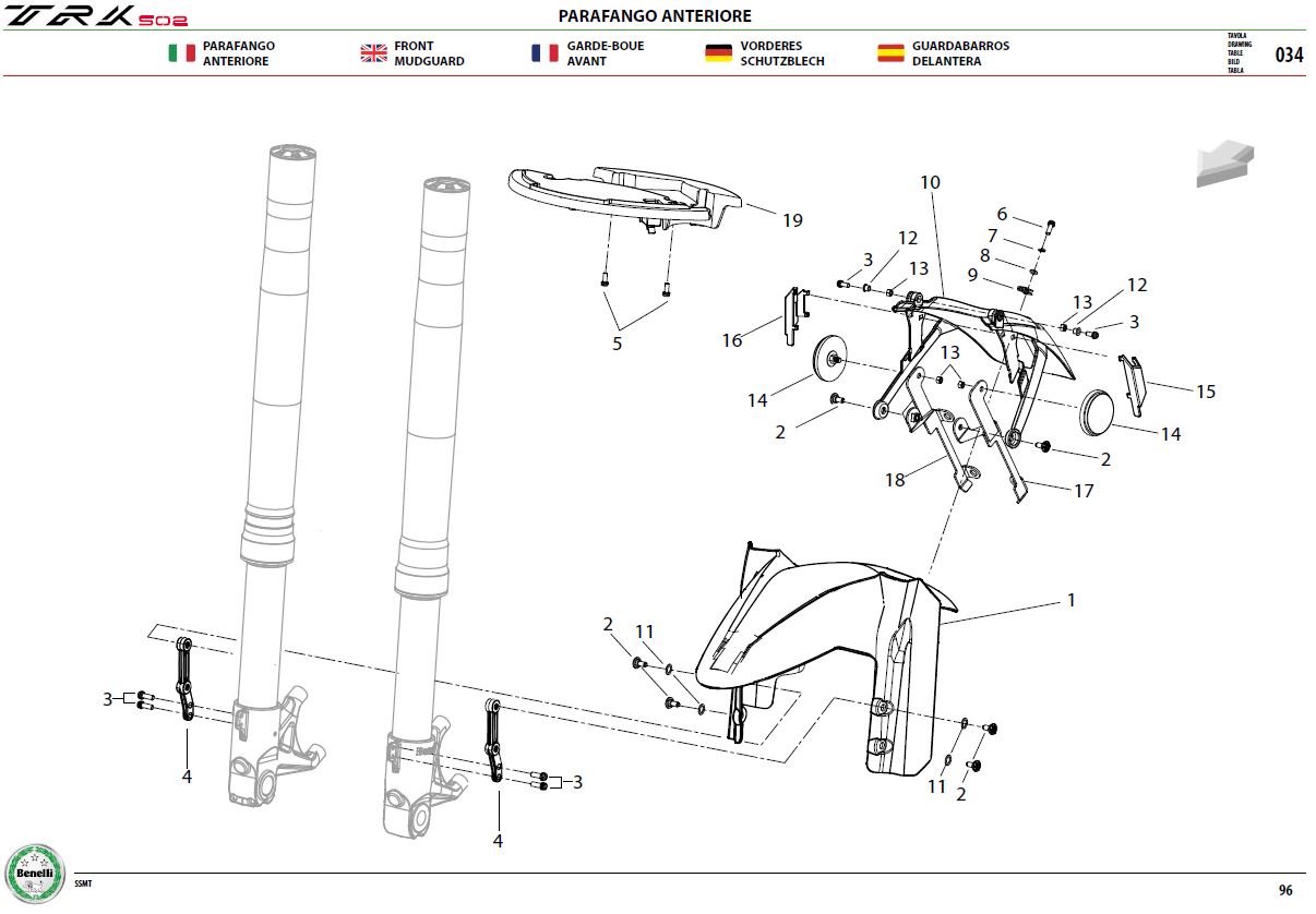 Front Mudguard