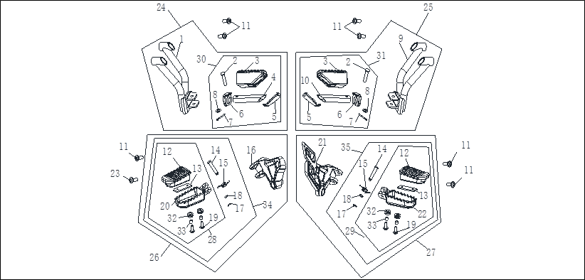 Footrest System