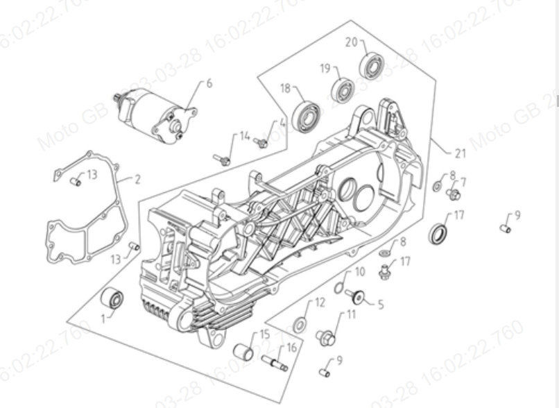Right Crankcase 2