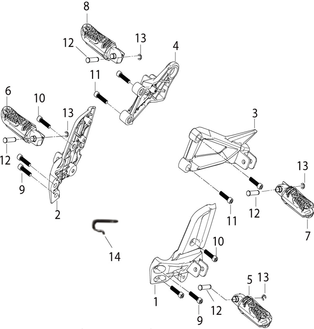 F11 - Footpegs