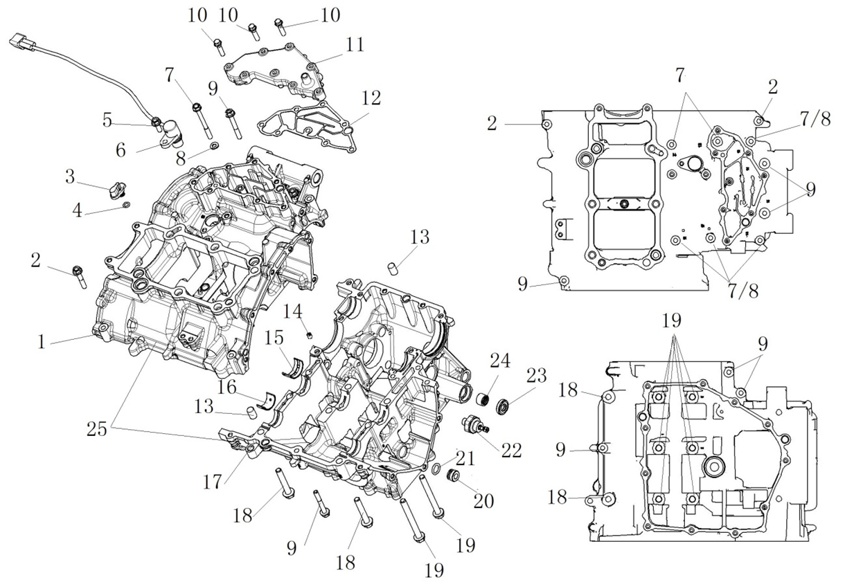 Crankcase Assy