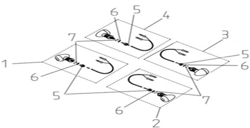 2025–2026 V-Cruise 125 E5+ (2025 – 2026) F22 - TURN SIGNAL LIGHT exploded diagram