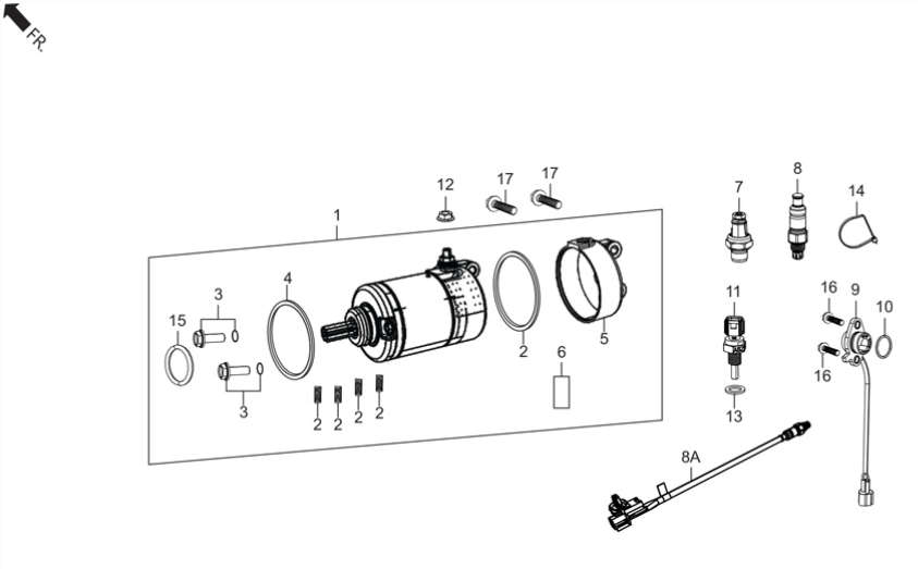 E5A - Starter Motor