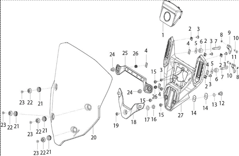 F28 - WINDSHIELD