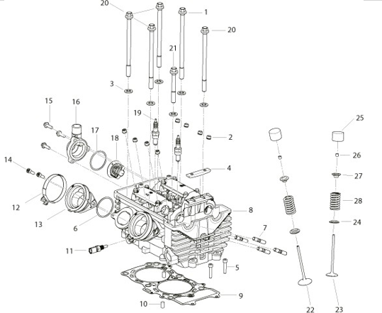 T002 CYLINDER HEAD