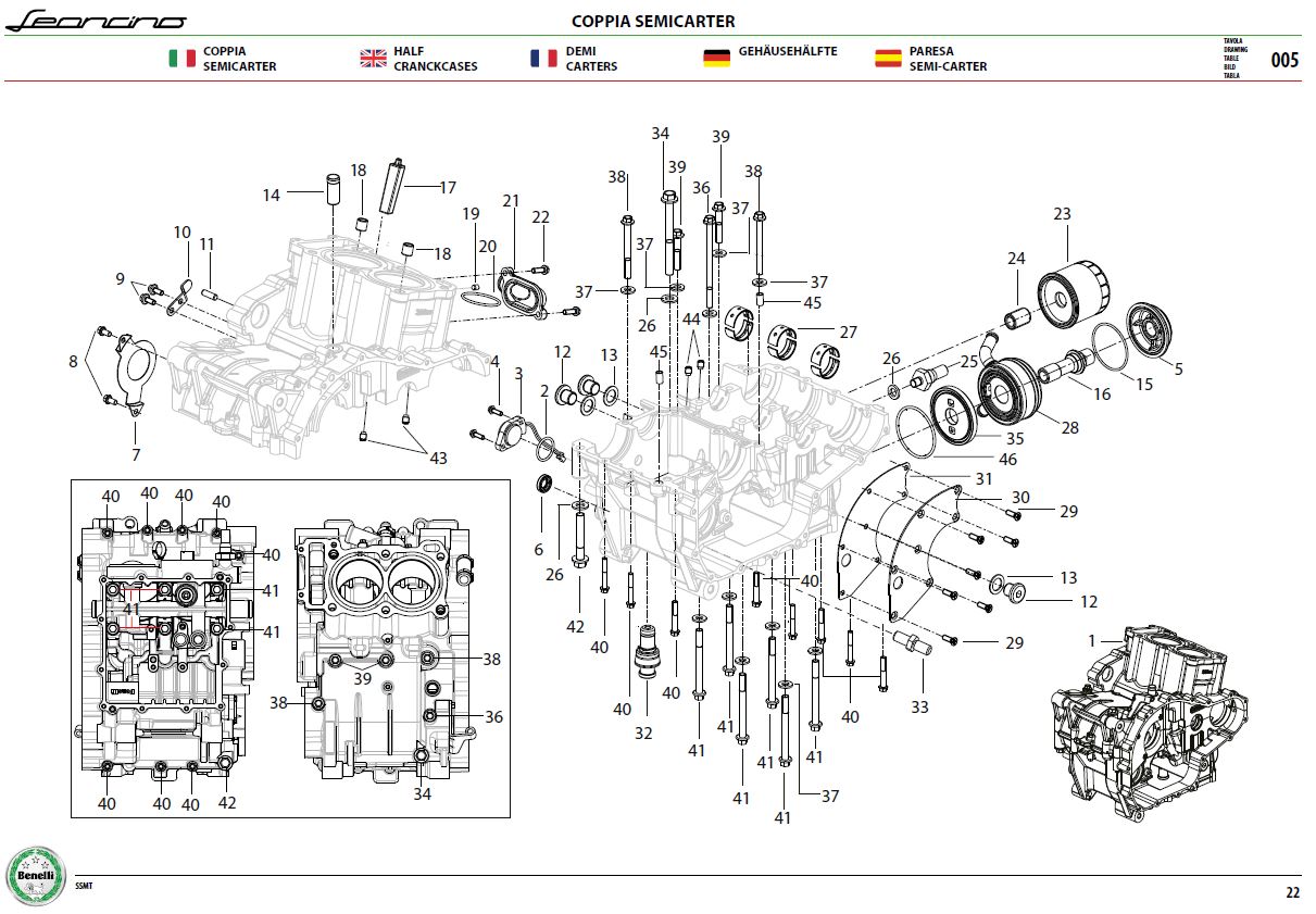 Half Crankcases