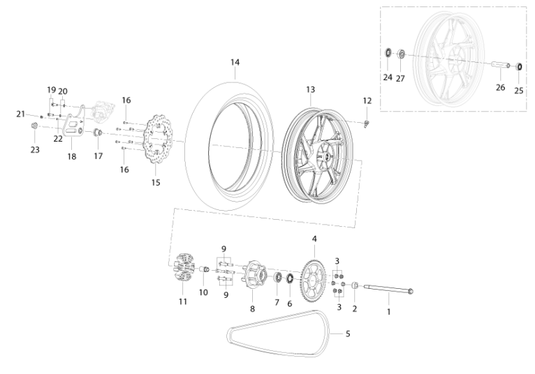 T015 - Rear Wheel