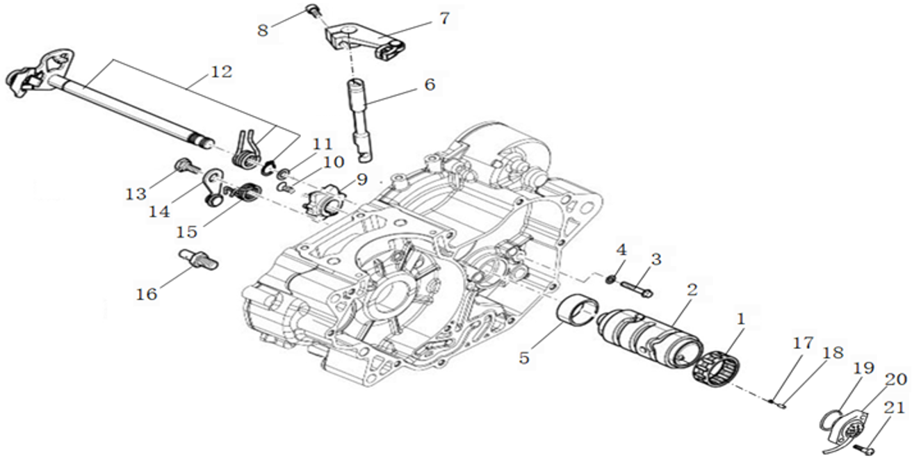 E13 - Gear Shift Mechanism