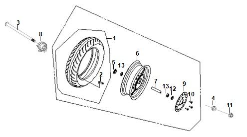 FRONT WHEEL