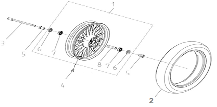F09 - FRONT WHEEL