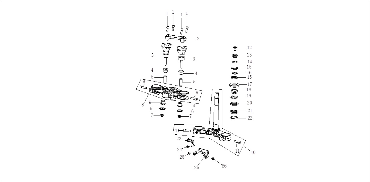 Steering Stem Assy