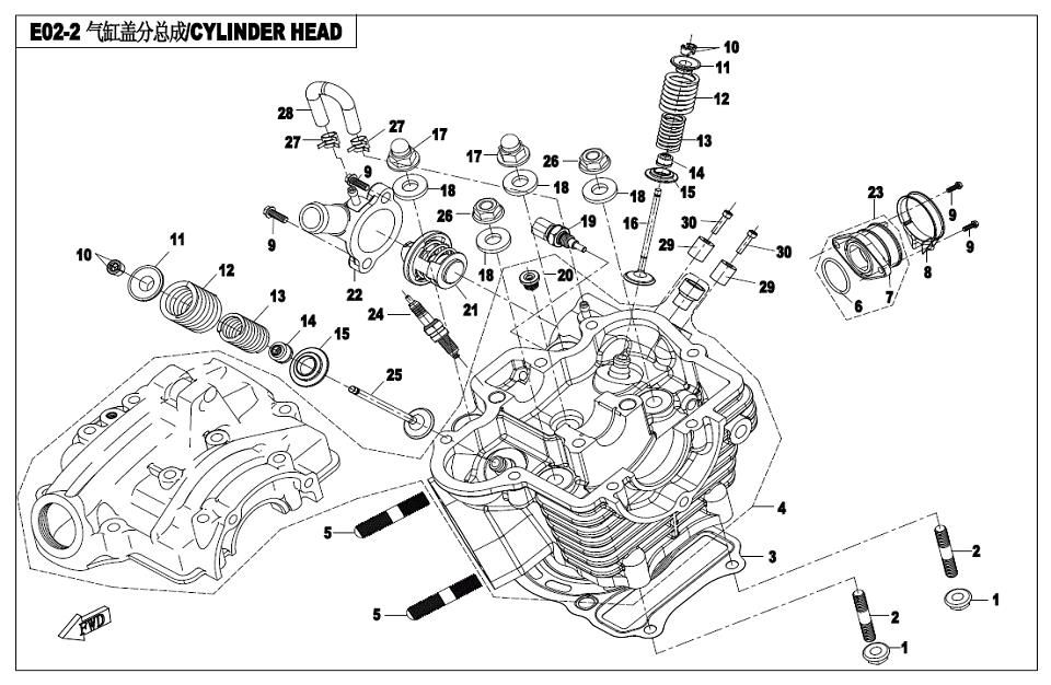 CYLINDER HEAD ASSY