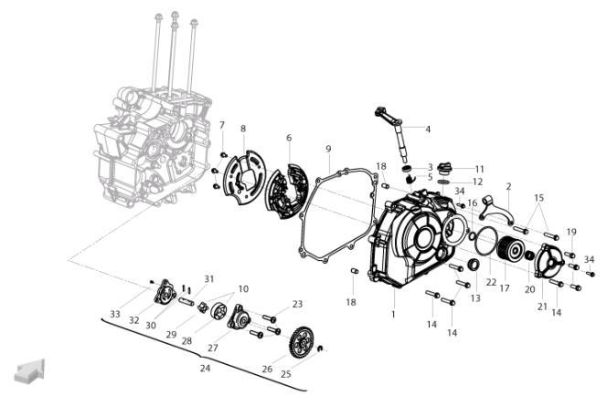 T007 - Clutch Cover & Oil System