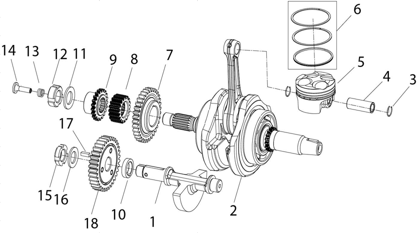 E10 - Crankshaft & Piston