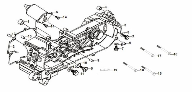 Crankcase Left