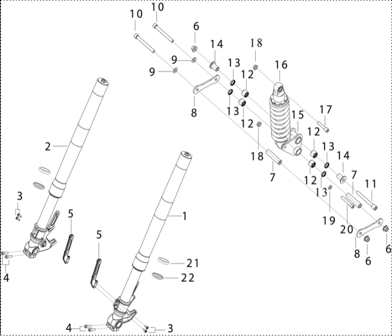 F11 - FRONT&REAR SHOCK ABSORBERS