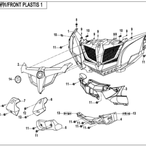 FRONT PLASTICS 1