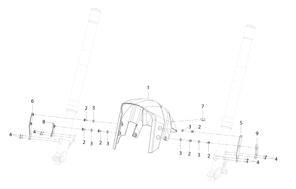 T030 - Front Mudguard