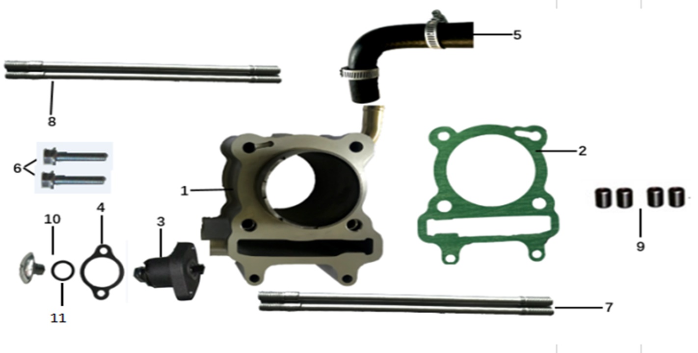 E03 - CYLINDER ASSY