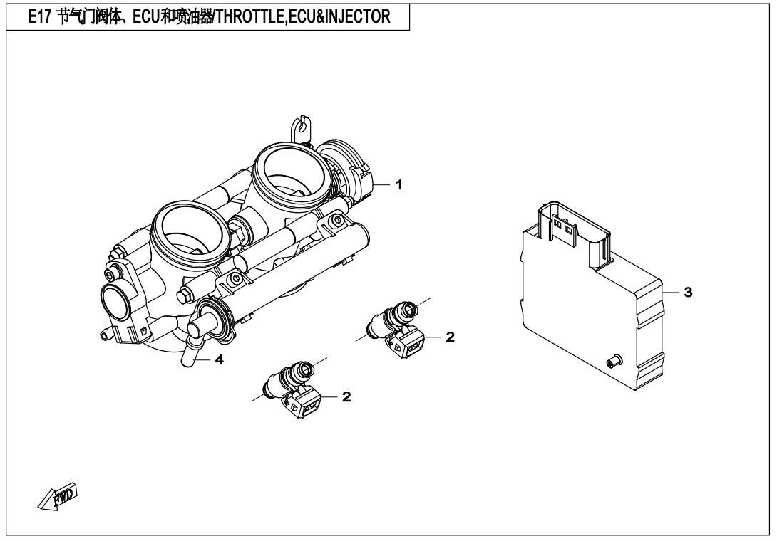THROTTLE,ECU&INJECTOR